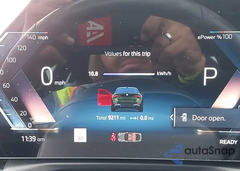 2024 BMW I4 Gran Coupe Edrive35 z USA, uszkodzony, nr VIN WBY43AW02RFS40407